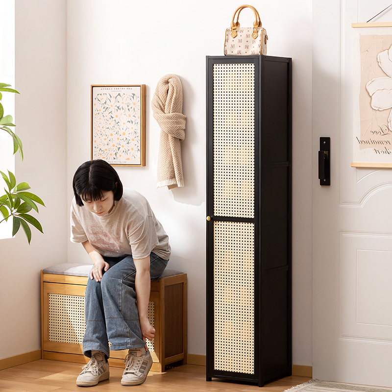 鞋柜家用门口入户极窄小型鞋架子多层室内好看简易收纳柜2025新款