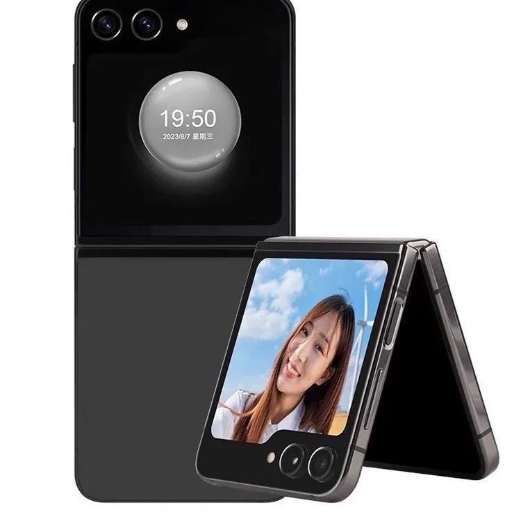 准新品 Samsung/三星 可折叠5G国行翻盖折叠屏黑色安卓手机