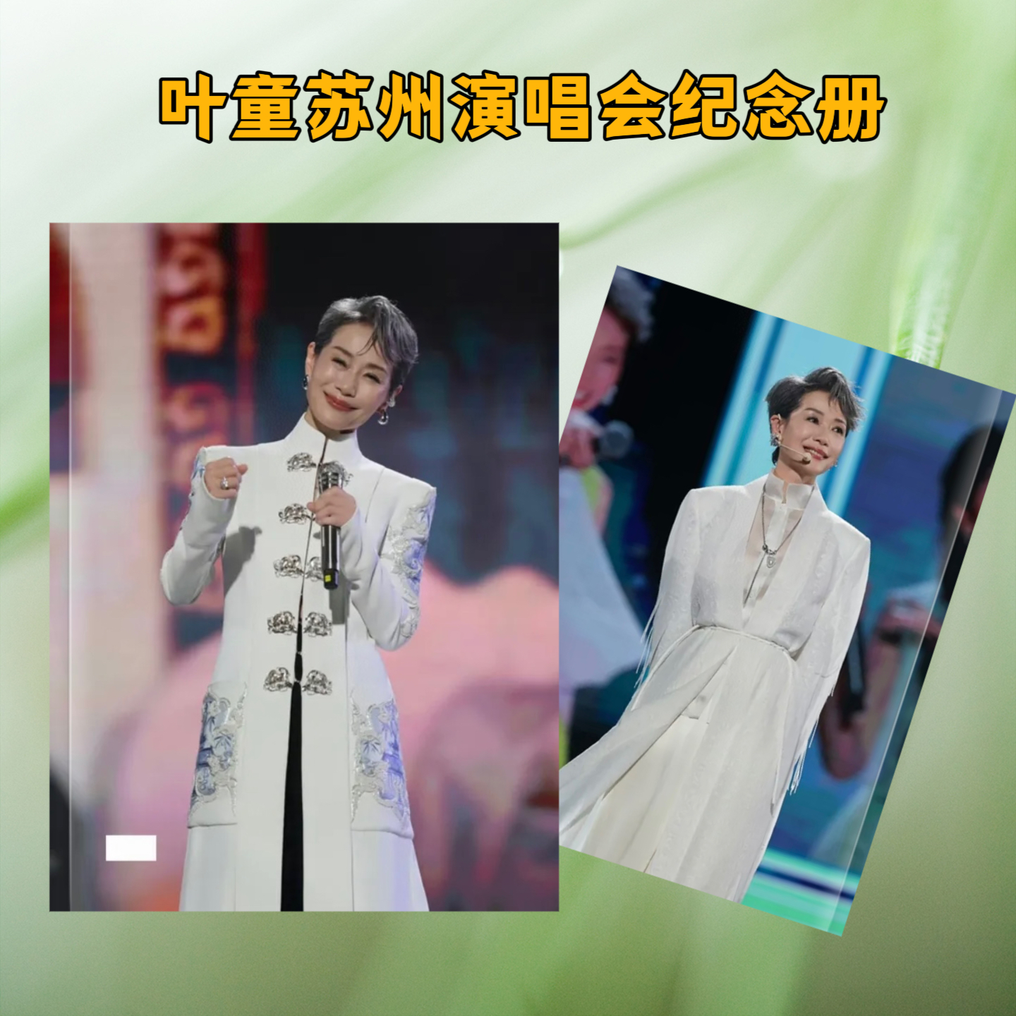 新白娘子传奇叶童苏州成都镇江杭州站演唱会纪念册高清写真集