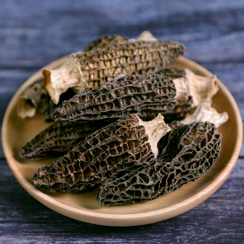 高山羊肚菌老乡下山货干羊肚菌