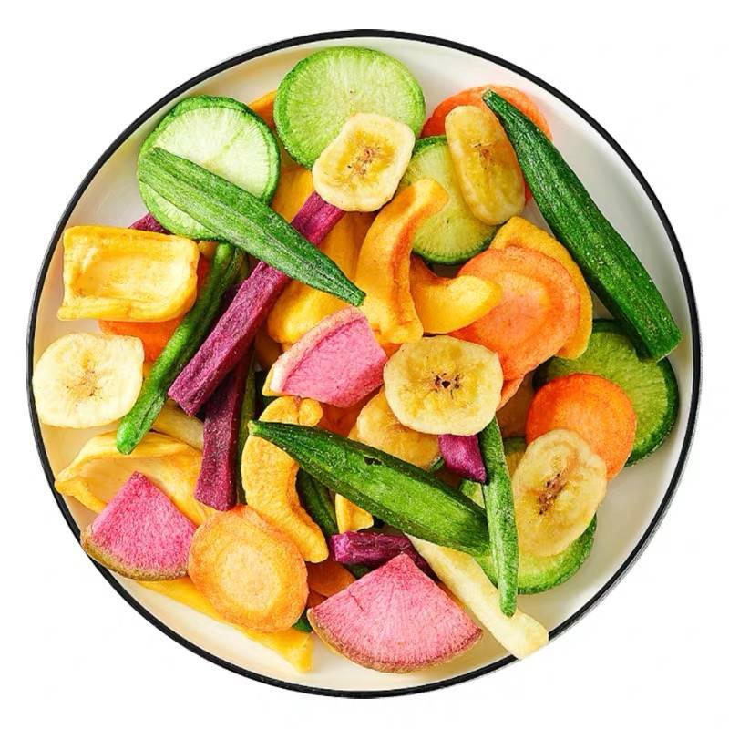 综合果蔬脆蔬菜干混合装什锦水果干脆片香菇脆秋葵干孕妇儿童零食