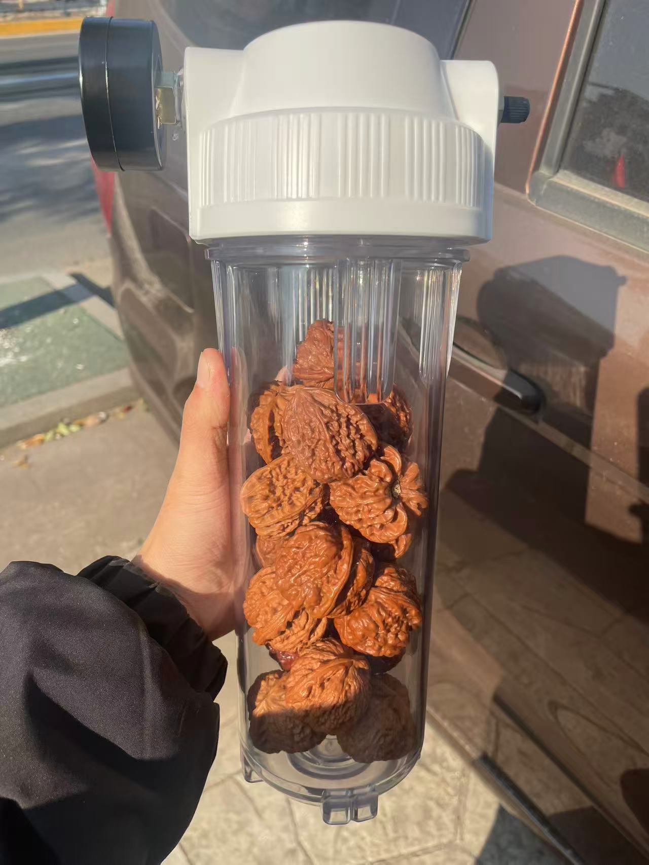 文玩专用高压氧仓核桃手串葫芦防潮收纳瓶可加压耐高压加厚防裂