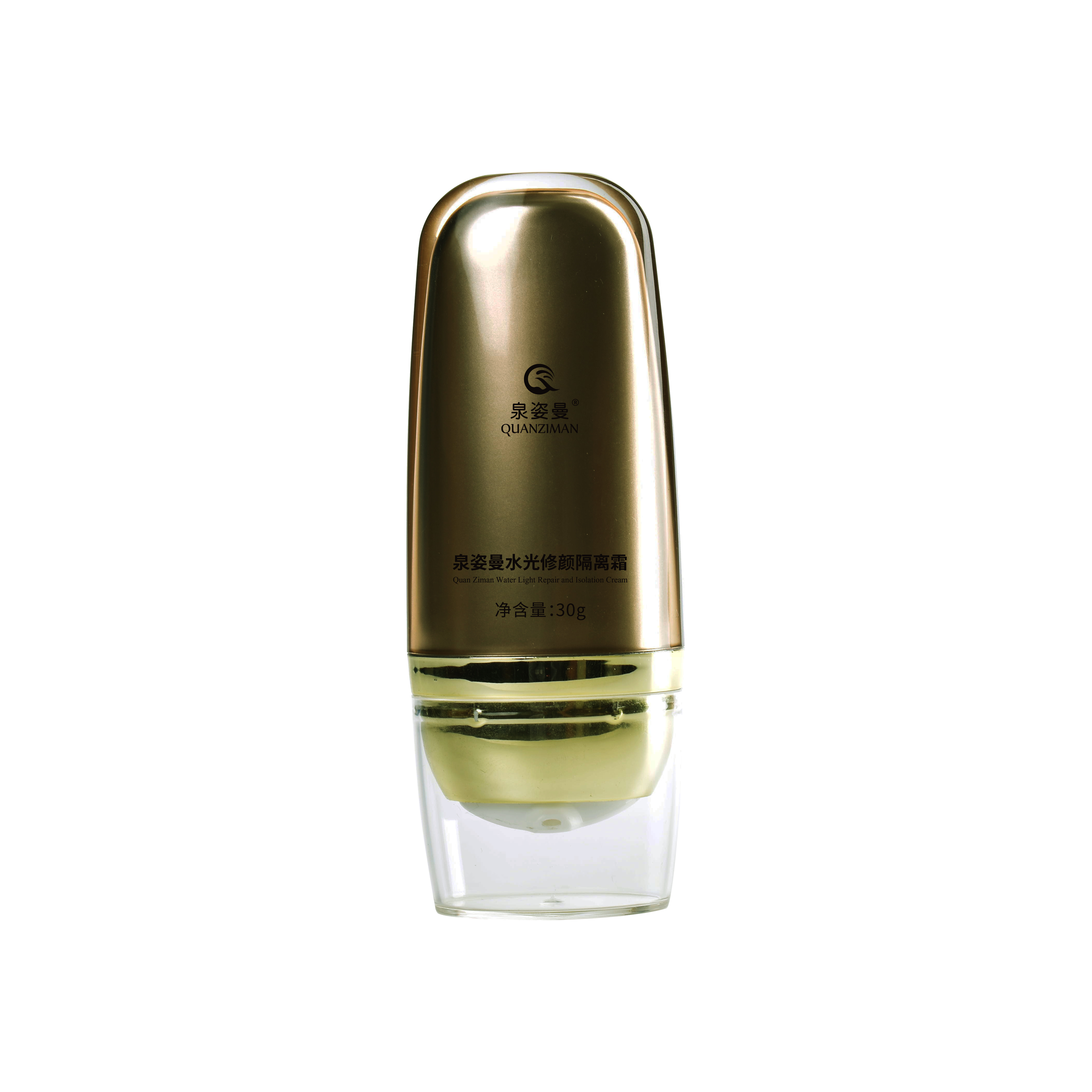 泉姿曼水光修颜隔离霜