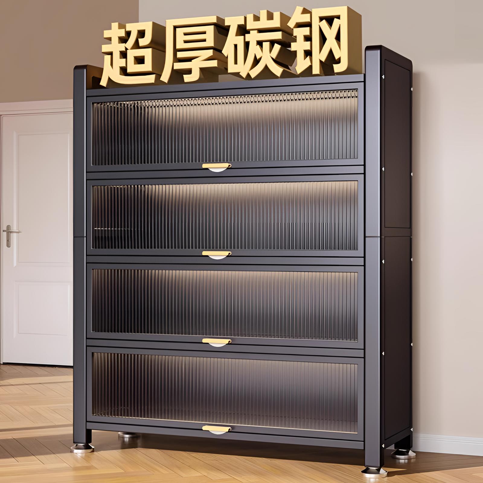 鞋架家用门口鞋柜2025爆款新款大容量多功能防尘省空间靠墙收纳架