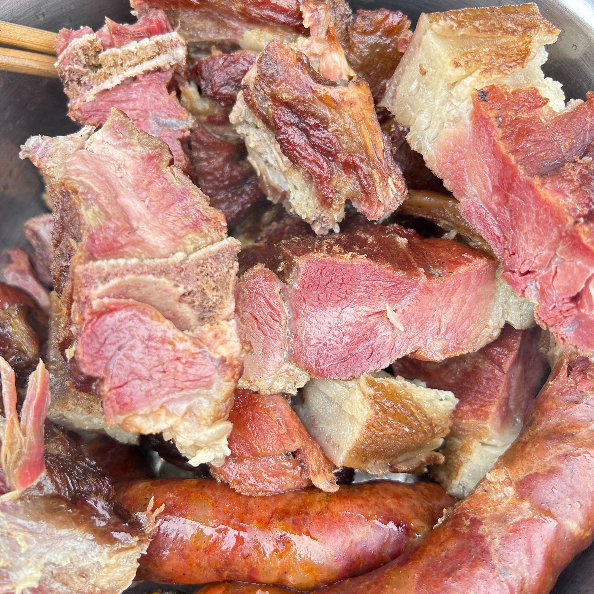 四川凉山彝族腊肉