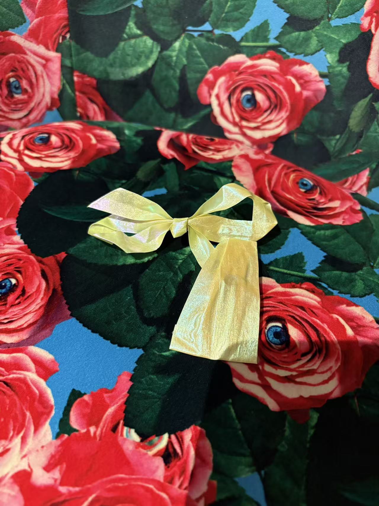 糖果纸蝴蝶结发卡夹子