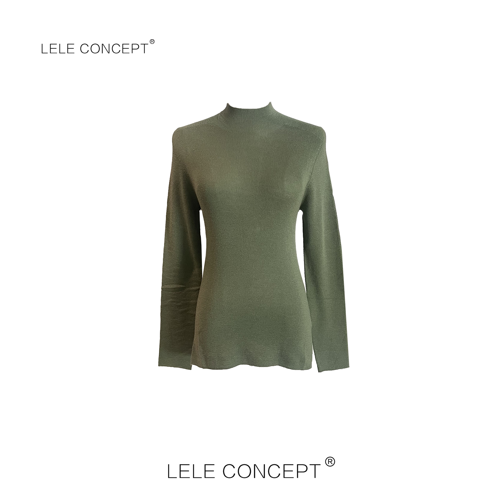 LELE CONCEPT | 「丽」时尚百搭多色高领打底衫FR25D0001W