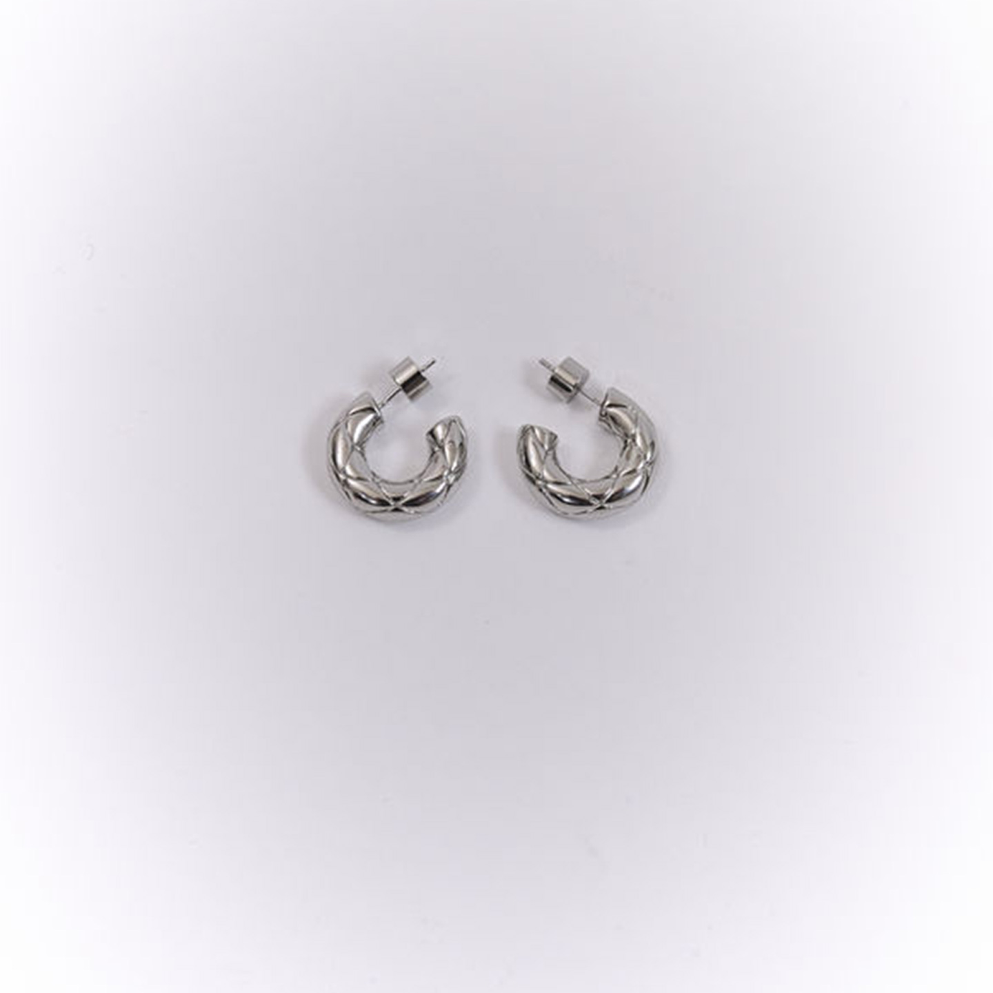 铜合金耳饰 SOUL HUG设计师品牌压痕月牙耳环DSC买手店 DY5S40005