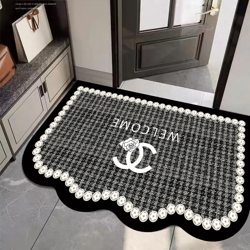 【加大加厚】小香风硅藻泥浴室软地垫速干防滑吸水卫生间门口门垫