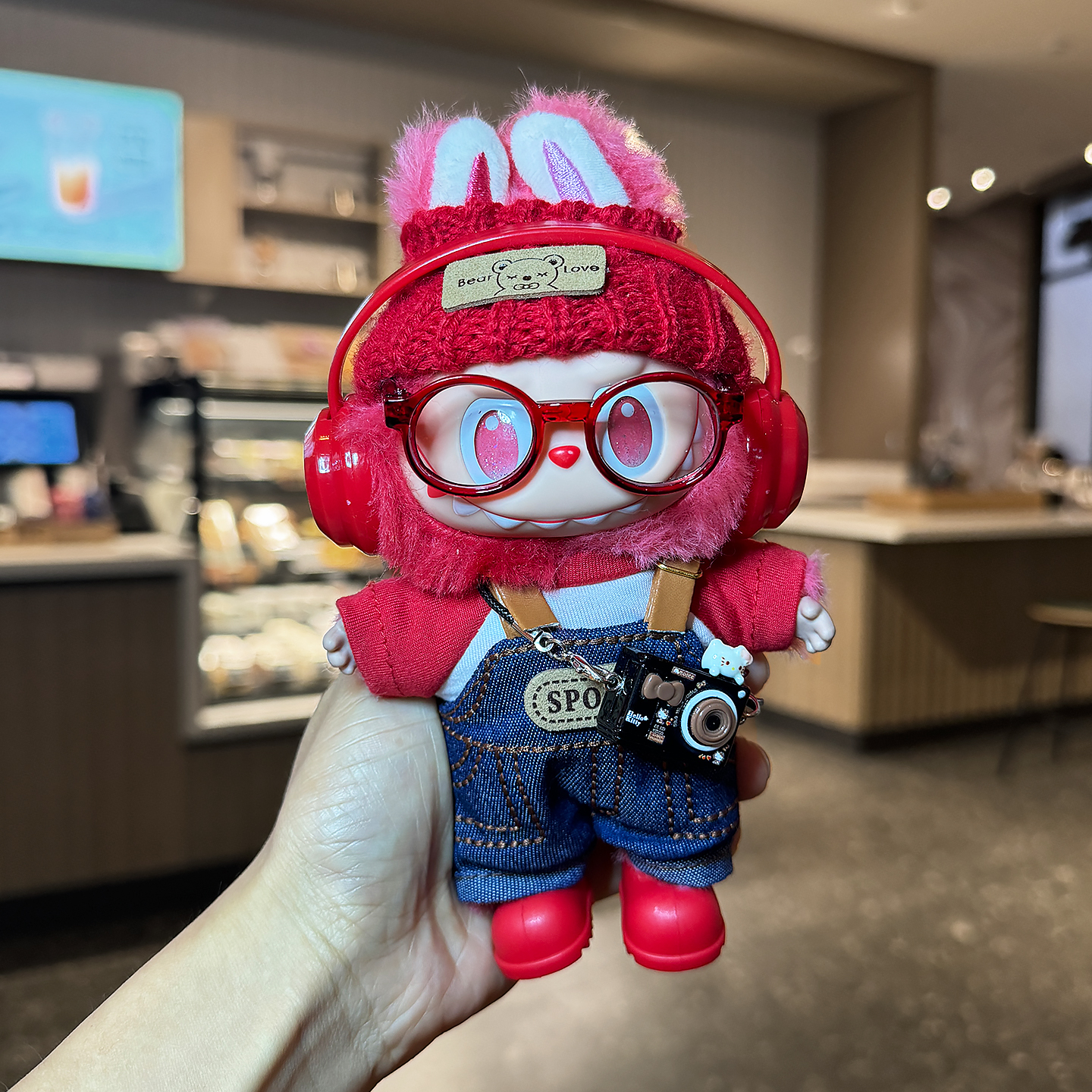 拉布布三代娃衣labubu一代二代玩偶公仔衣服前方高能欢乐男娃套装