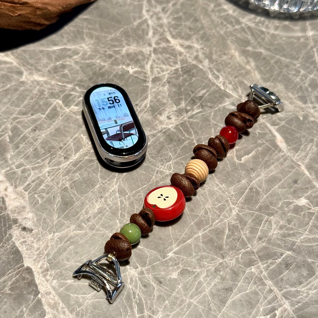 咖啡适用小米手环10表带9pro小米9/8手环8pro表带新款小米6/7腕带
