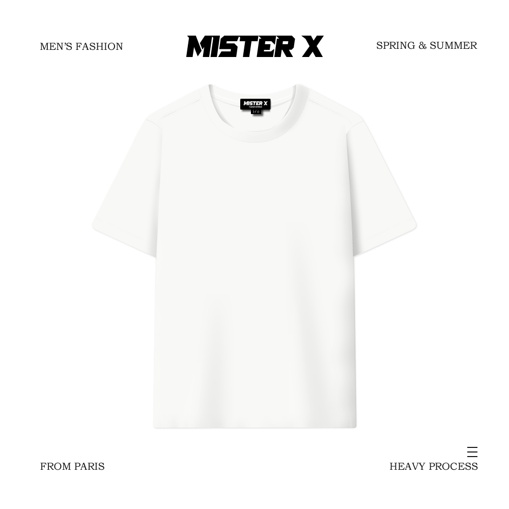 【夏季双面液氨】男士短袖T恤白T长绒棉亲肤大码高级宽松t恤YK8000