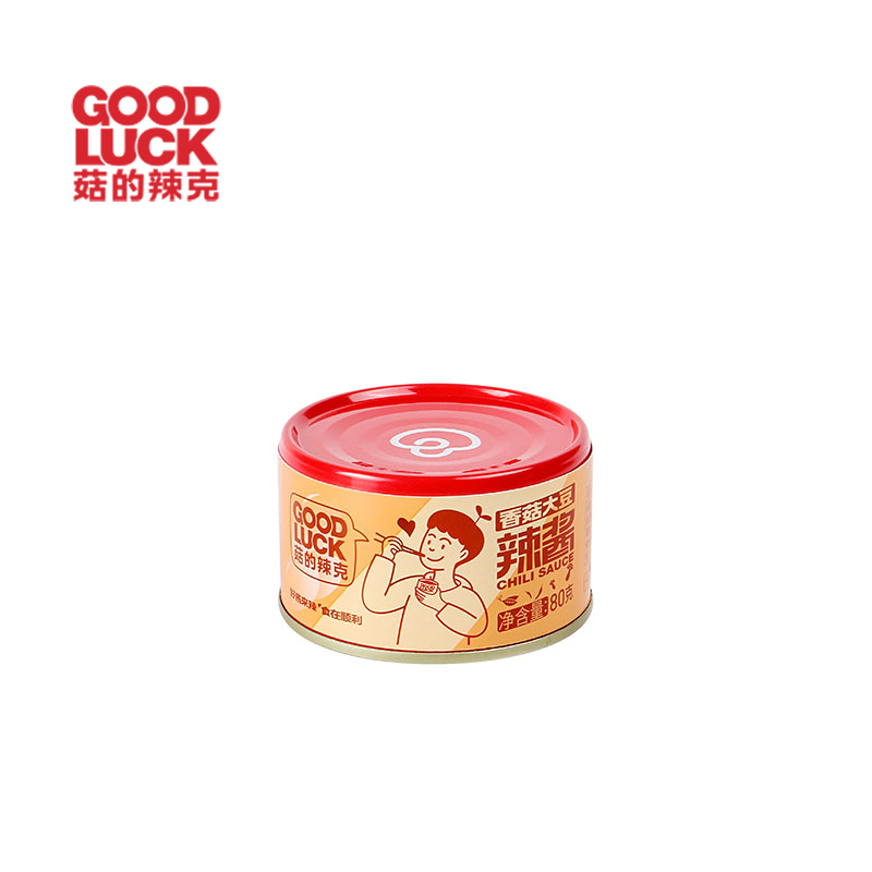 菇的辣克香菇大豆辣酱下饭酱拌面酱辣椒酱80克/罐*10罐黄豆酱营养