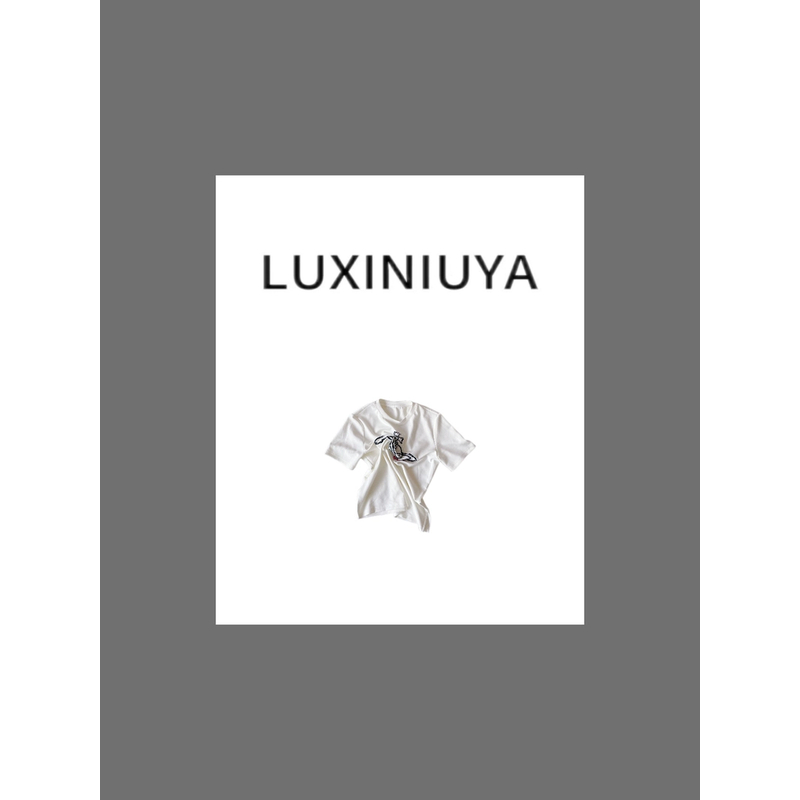 【LUXINIUYA】25春夏新款印花时尚内搭#CX2469