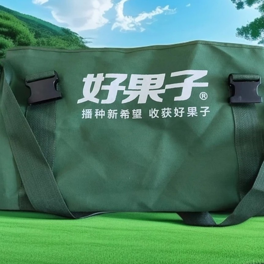 丁老师好果子小巧款帆布采摘包果园水果摘苹果专用袋