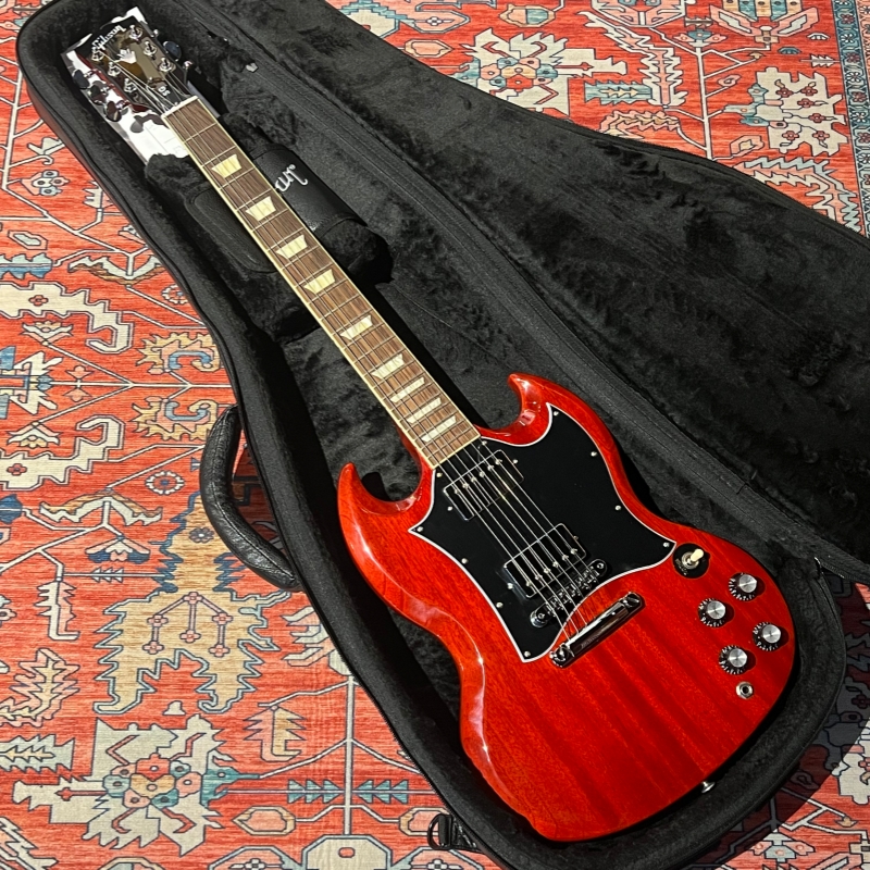 Gibson吉普森SG Standard/61/Supreme恶魔角美产摇滚电吉他大G