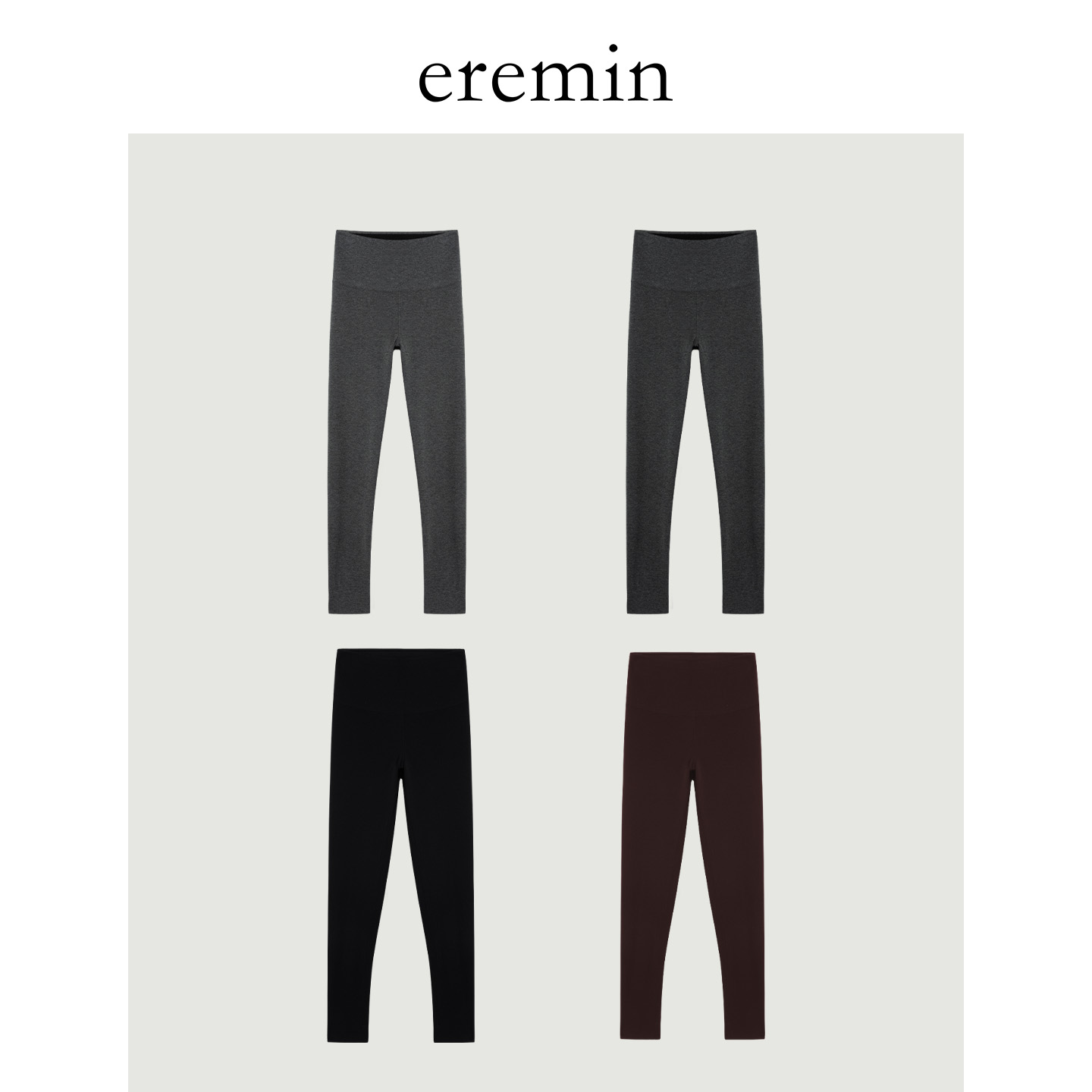 DE Mincollection定纺60支精疏棉保暖弹显瘦秋冬外穿打底裤56209