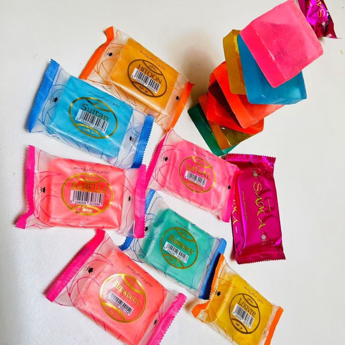 香氛精油皂香皂通用植物手工皂可用于沐浴和洗脸洗澡肥皂香水皂