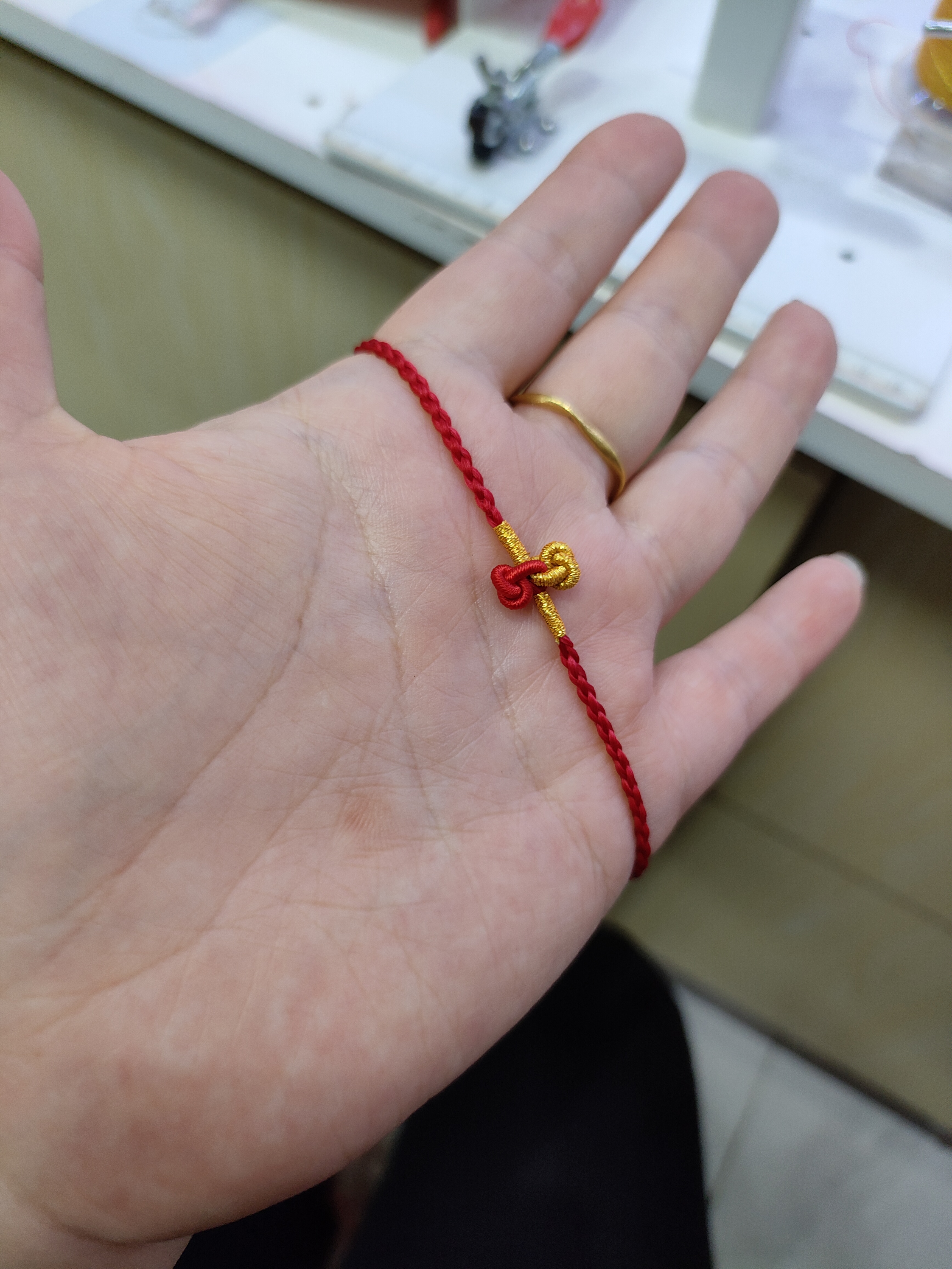 桑蚕丝手工编金榜题名文昌结手绳脚绳，文运昌盛，下单备注身高体重