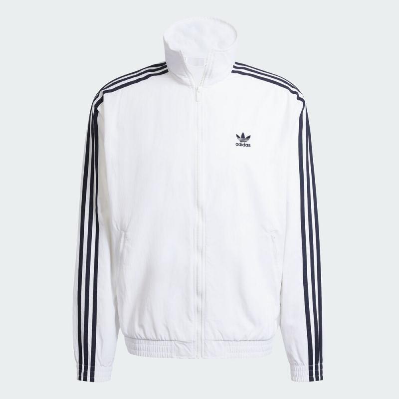 adidas阿迪达斯三叶草男子FIREBIRD TT梭织无帽外套JY1328