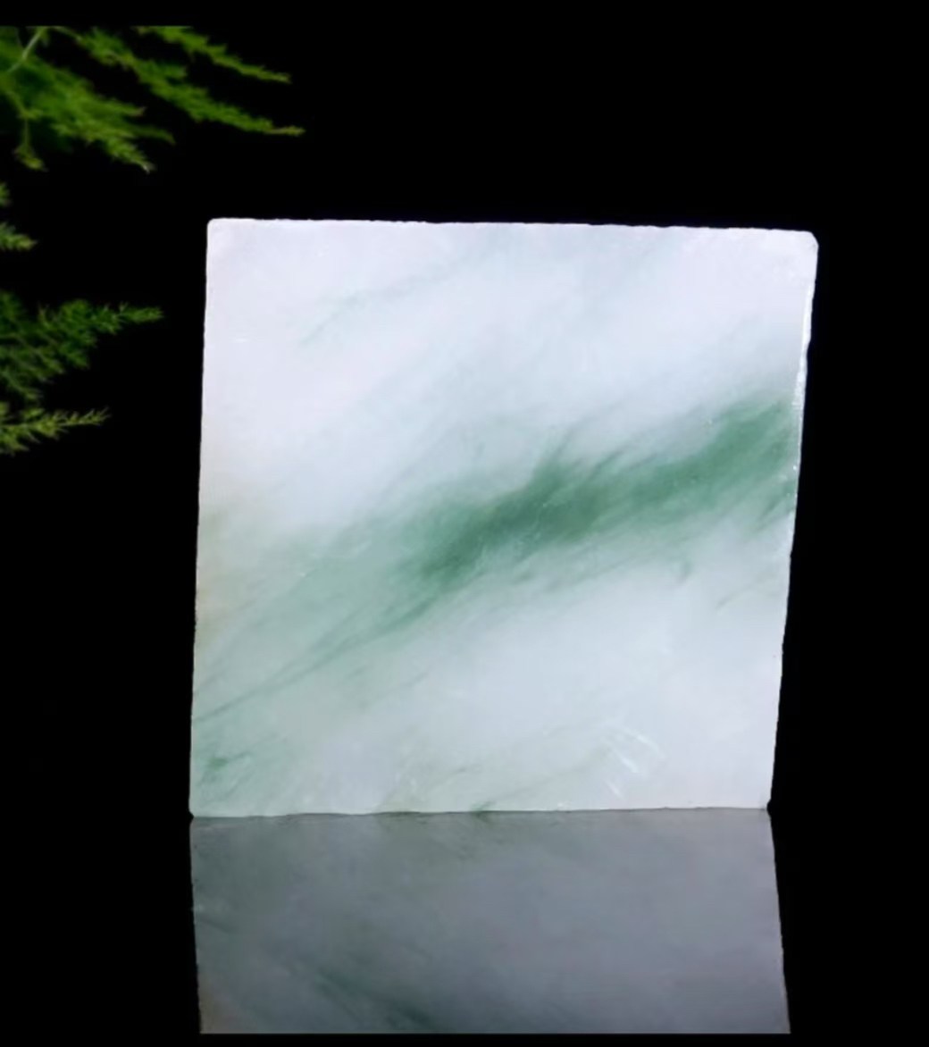 定制天然金丝玉天山翠手镯石英质玉颜色纹路不同多样性拍一发一