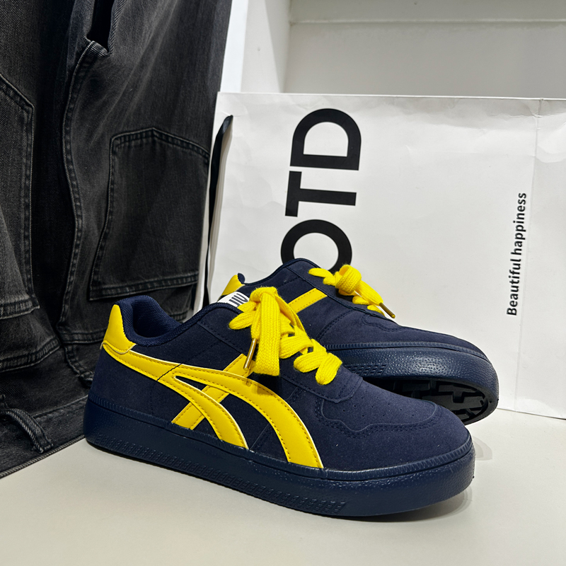 鞋子男款2025新款潮鞋厚底增高休闲德训鞋时尚百搭低帮板鞋男生