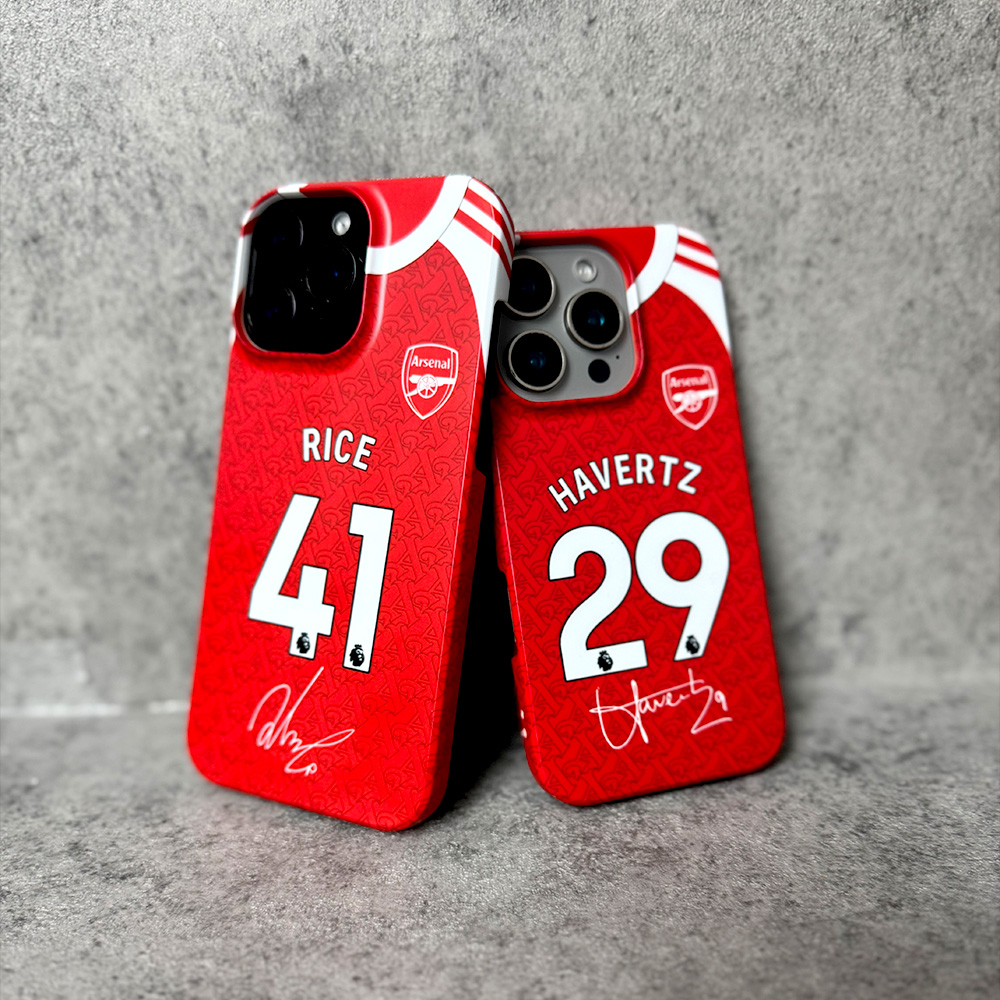 25-26阿森纳主场iphone 13XSMAX XR 16pro MAX 15 Pro plus手机壳