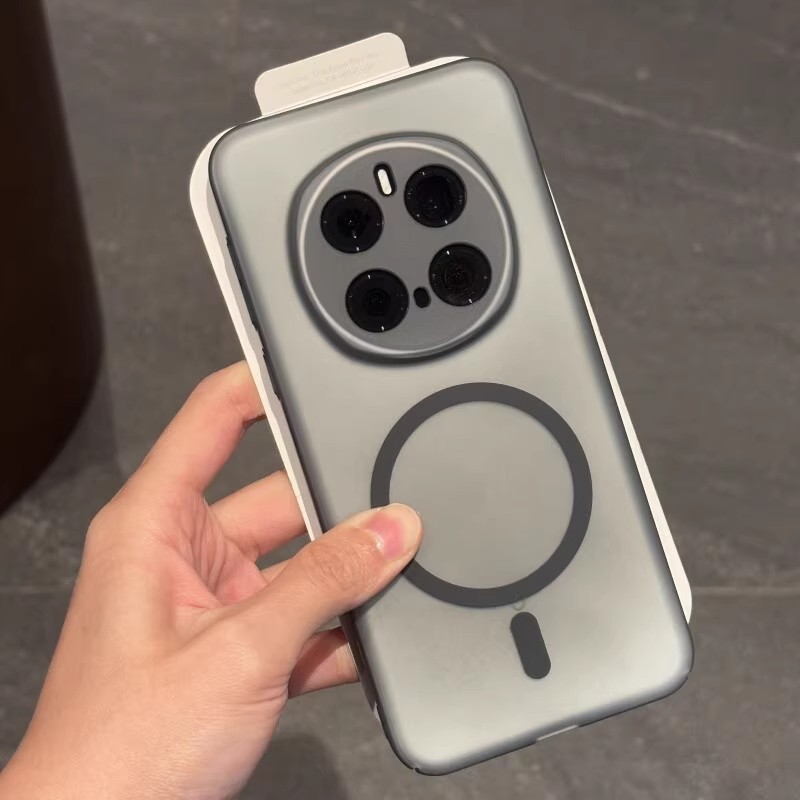 适用荣耀magic7pro磁吸手机壳冰雾magic6pro简约肤感磨砂防摔硬壳