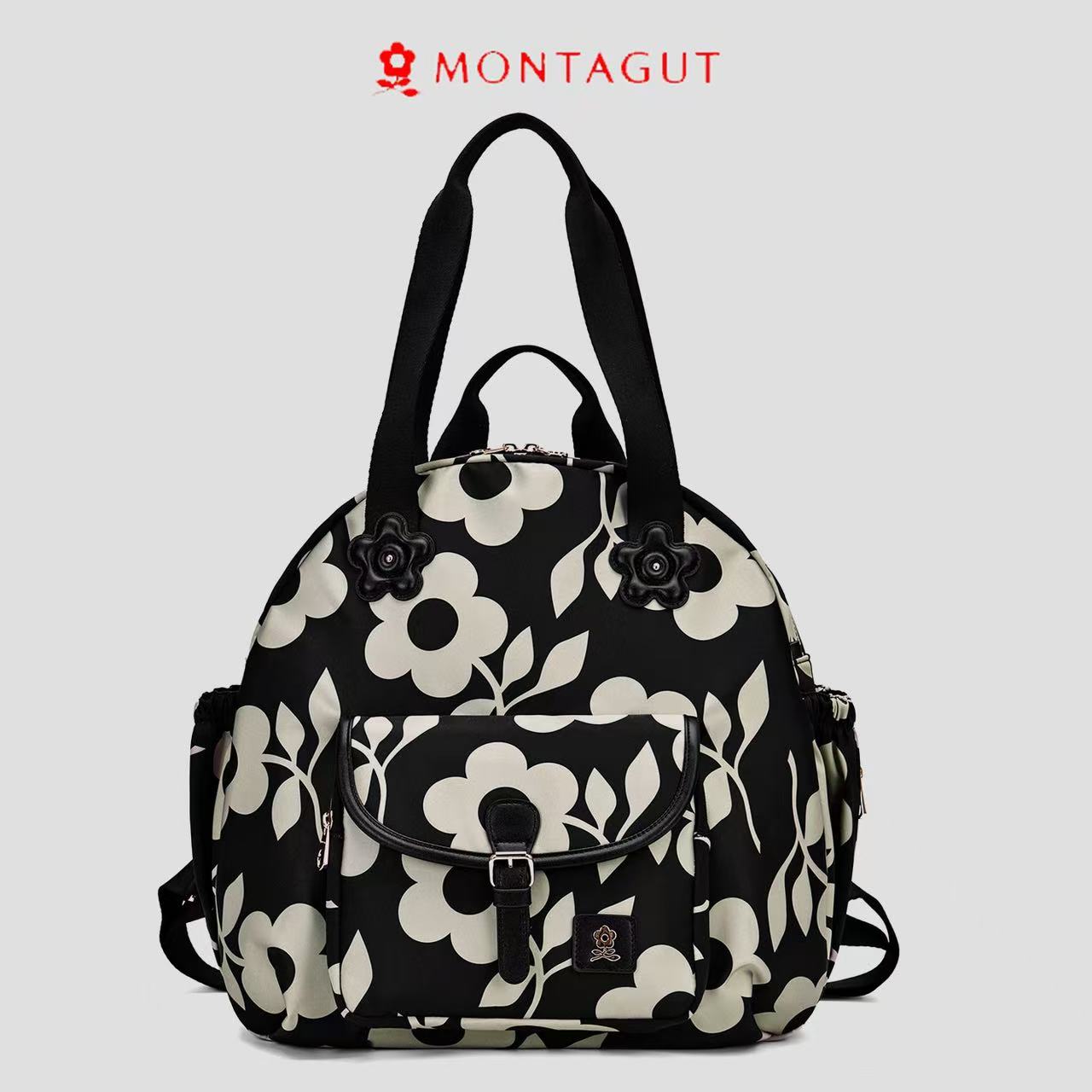 梦特娇新款女包大容量双肩包简约百搭单肩包潮流休闲手提包轻背包