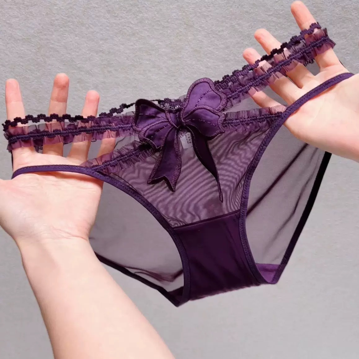 蝴蝶结内裤女时尚舒适潮流青春时尚性感优雅女三角裤
