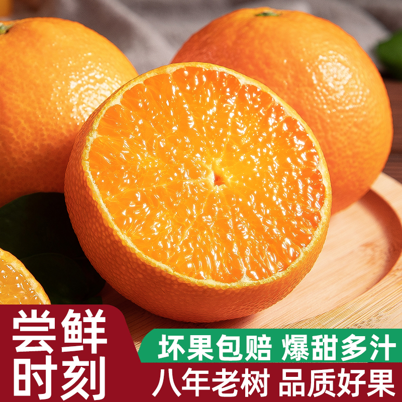 口感惊艳 红美人柑橘 正宗爱媛28号果冻橙菜
