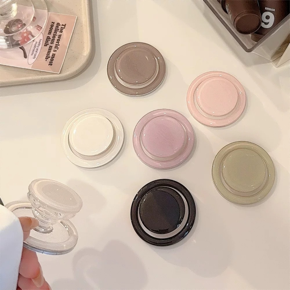 磁吸支架简约手机支架可伸缩折叠气囊强力小清新磁吸伸缩指环支架