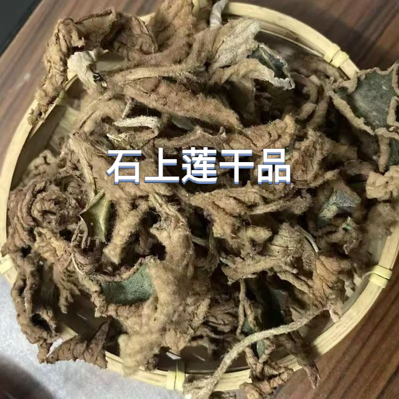 福建闽清干糖草石上连石上莲自然晾晒干燥石上莲人工采摘另售百合