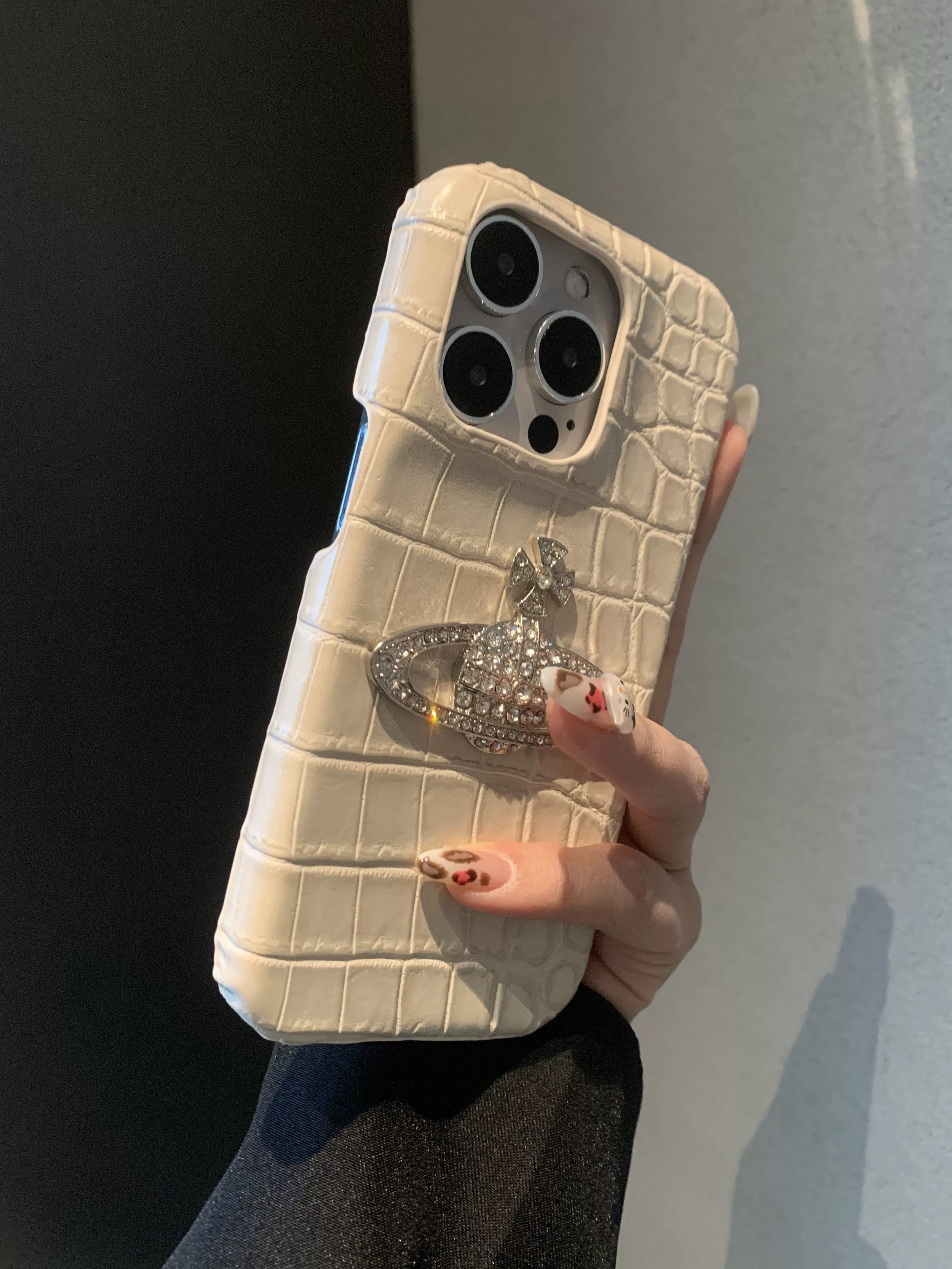 复古鳄鱼纹适用于iPhone16promax手机壳15防摔苹果14/13潮牌11pro