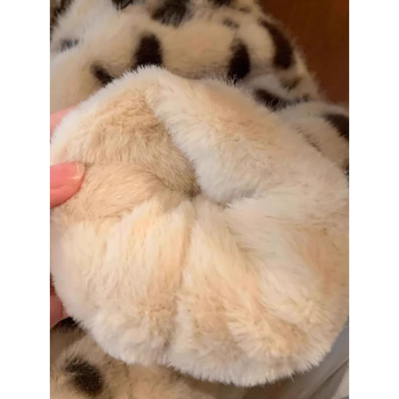 女童加绒加棉加厚外套豹纹2025新款小童洋气冬装女宝宝毛毛衣外套