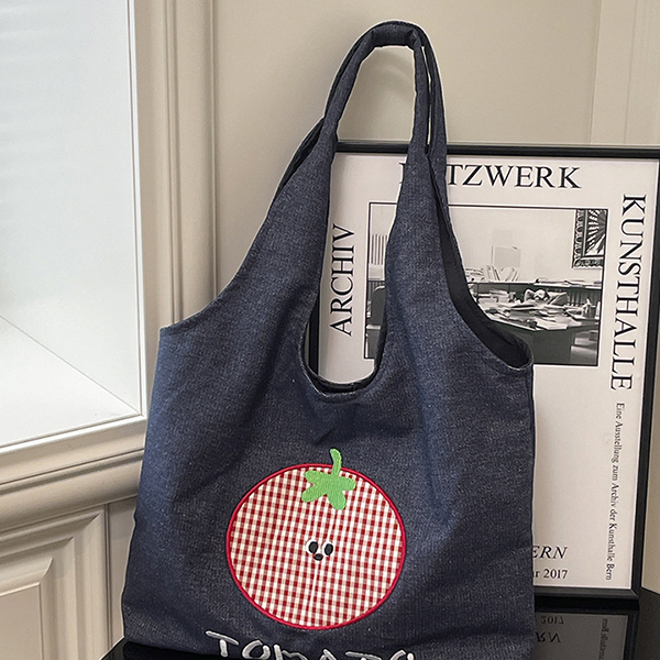 大容量帆布包包女2025新款休闲时尚百搭单肩包学生上课通勤托特包