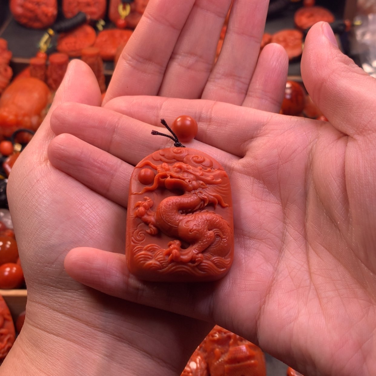 【闪购商品】未镶嵌高品吊坠挂件南红玛瑙长*哥