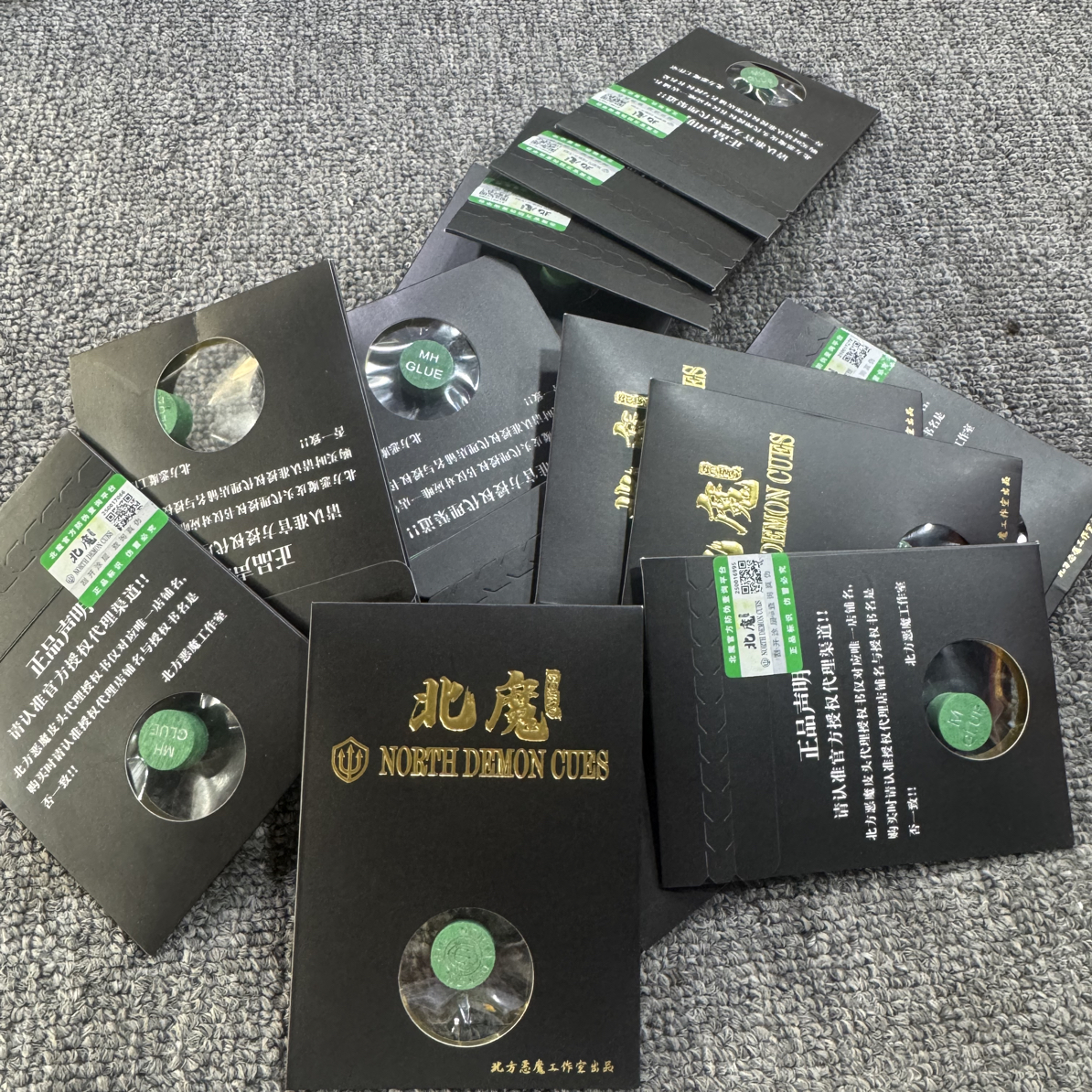 【北方恶魔皮头】14毫米大头专注中式球杆为中式而生的皮头