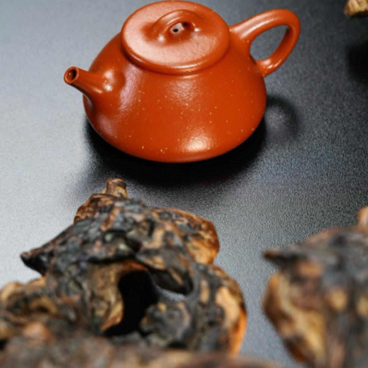 士恒式石瓢·全手工·150cc 朱泥料 紫砂壶