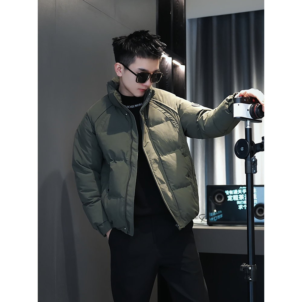 解构立领棉衣外套男冬季潮流加厚保暖袄子高级感新款休闲痞帅棉服