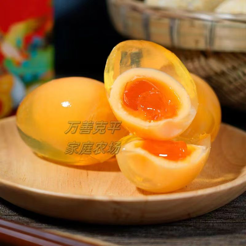 特产手工无铅大个糖心鸭皮蛋黄心皮蛋变蛋溏心皮蛋传统五香皮蛋