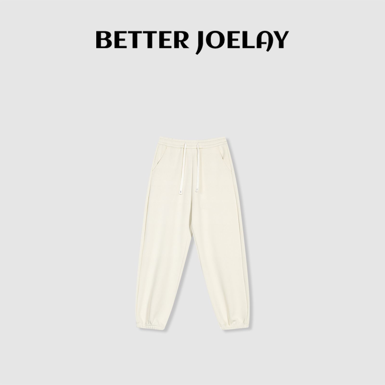 BETTER JOELAY-加绒【悠闲山谷】休闲风直筒裤子宽松百搭KKH2505