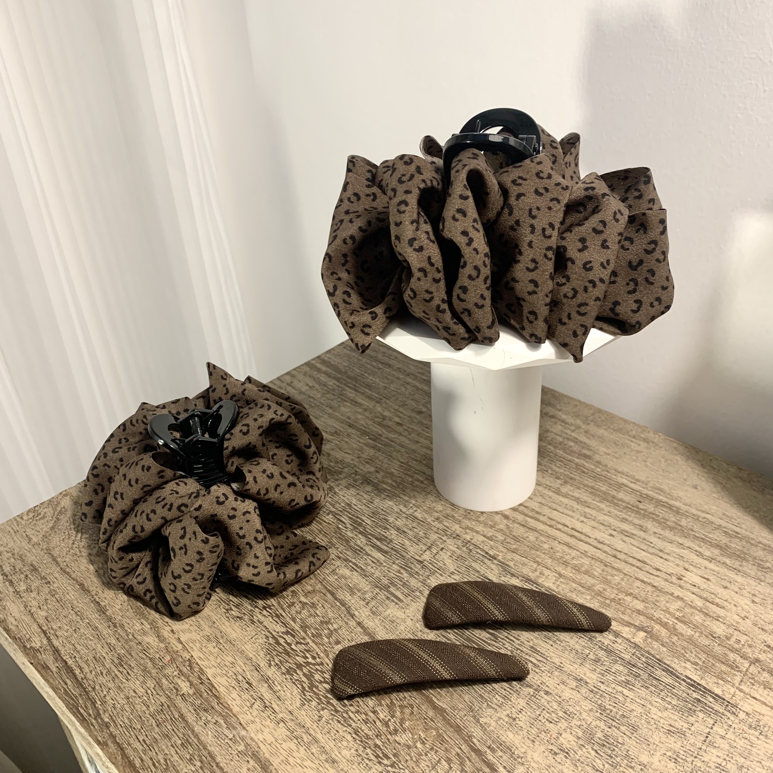 秋冬韩系百搭鲨鱼夹法式小香风后脑勺盘发夹大号发卡夹子复古抓夹