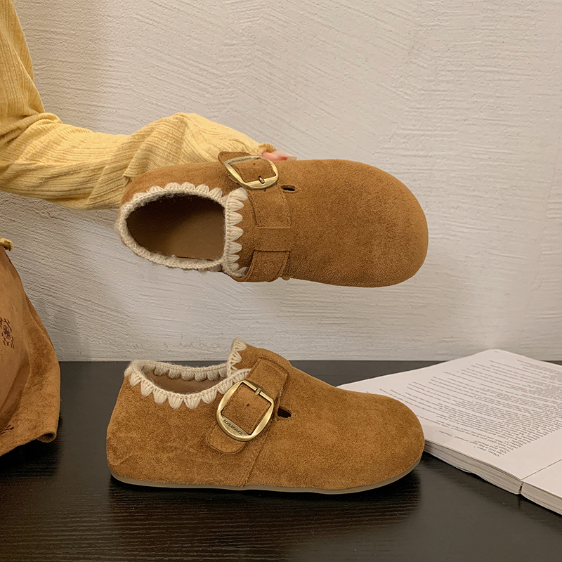 欧货爆款勃肯鞋女平底2025秋季新款轻便百搭复古时尚休闲勃肯单鞋