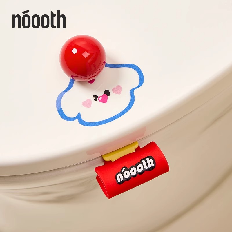 ANNAHOUSE卡通猫狗标签马桶提盖器厕所马桶盖掀开器马桶提拉器NS