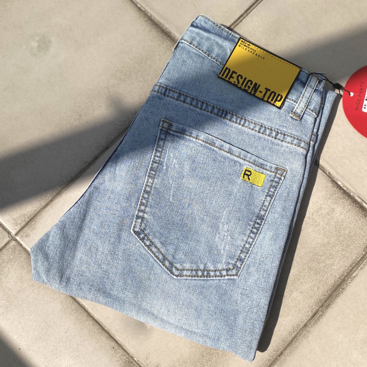 牛仔裤男款爆款2025新款秋季修身小脚百搭弹力水洗潮流牛仔