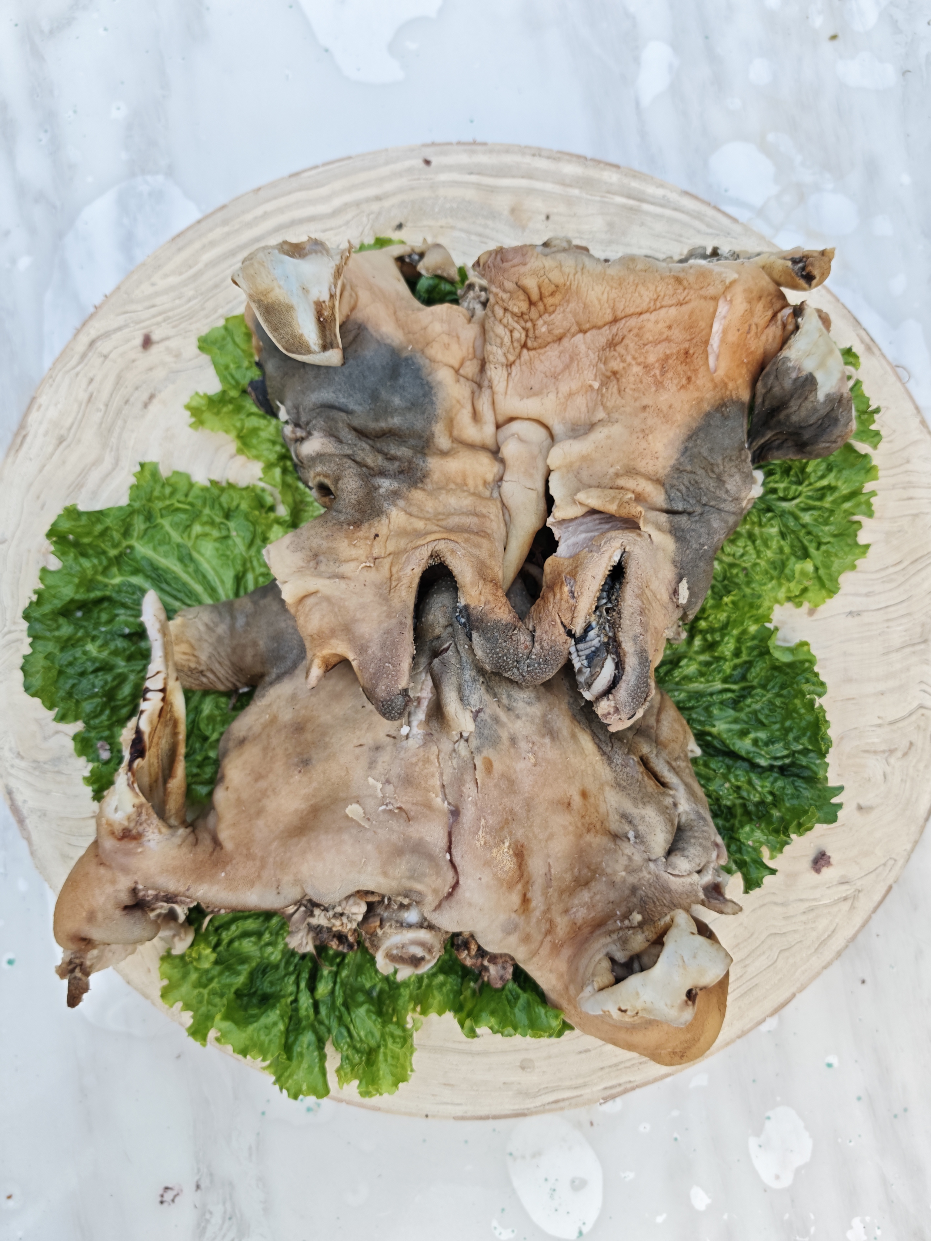 顺丰冷链包邮 全熟羊头肉3斤