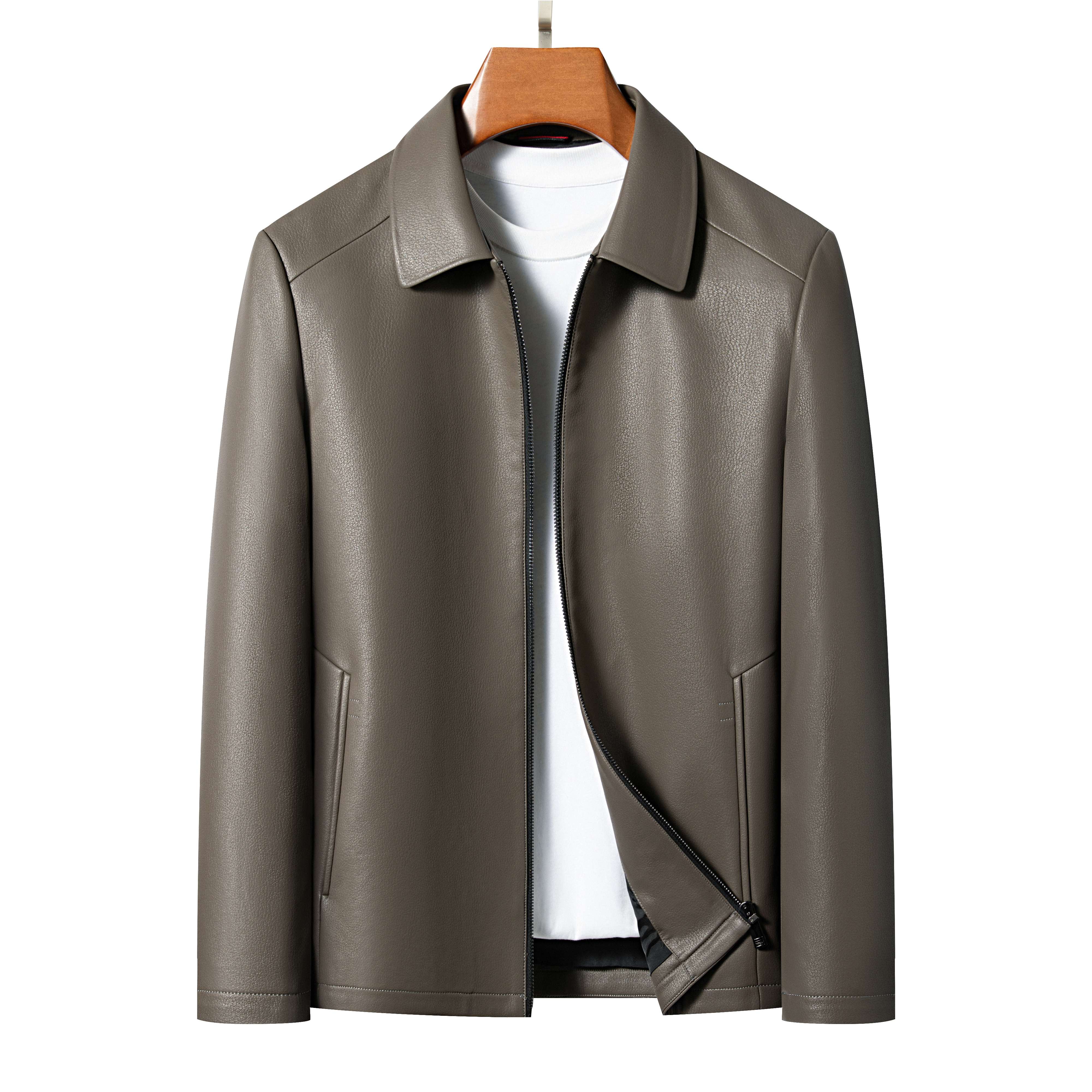 【海宁禾城】9915秋季新款25年男士时尚夹克（ 立翻领）休闲外套-X