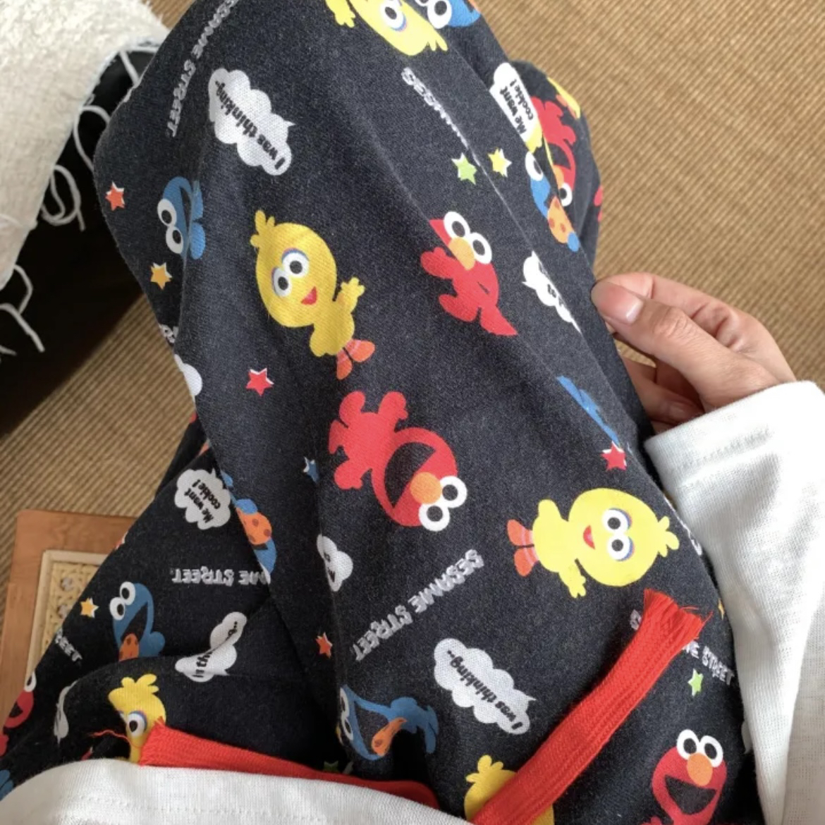 【直播款】春秋款可爱卡通印花宽松舒适全棉磨毛睡裤可居家外穿