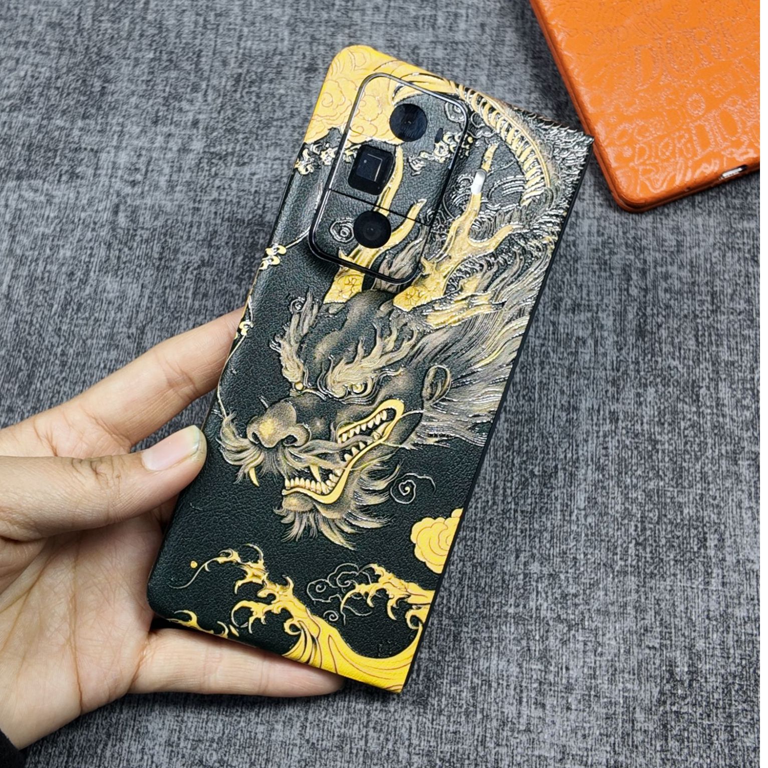 【一套带加热笔】适用于荣耀折叠机裸机手感全包膜耐磨防滑3M改色膜